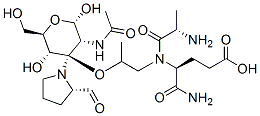N-acetylmuramyl-alanyl-isoglutamine 3'-n-propyl ester CAS#: 79795-28-1