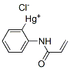 ((N-acryloylamino)phenyl)mercuric chloride CAS#: 72136-45-9
