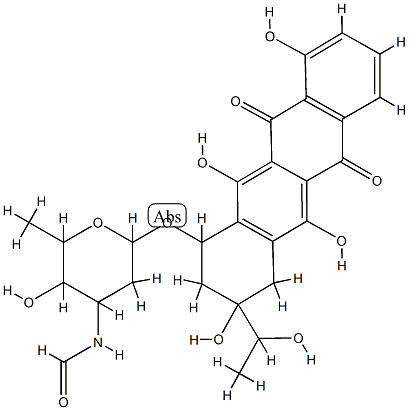 N-formyl-13-dihydrocarminomycin CAS#: 76634-96-3