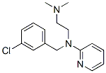 N-(m-Chlorobenzyl)-N-(2-dimethylaminoethyl)-2-pyridinamine CAS#: 74037-42-6