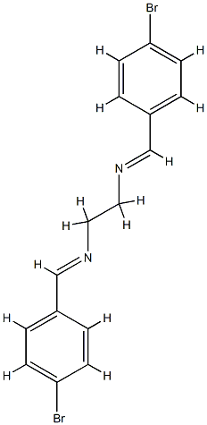 (N1Z,N2Z)-N1,N2-Bis(4-Bromobenzylidene)Ethane-1,2-Diamine CAS#: 78036-47-2