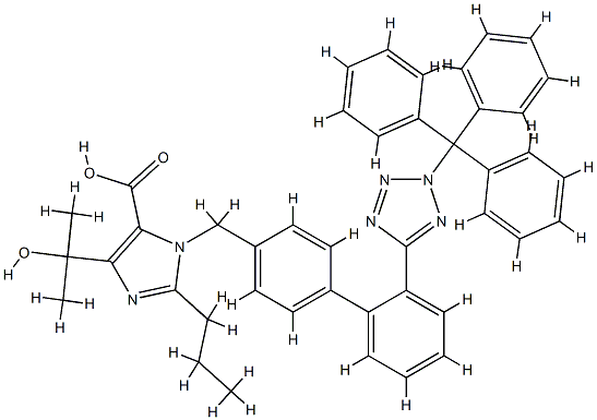 N2-Trityl OlMesartan Acid CAS#: 752179-89-8