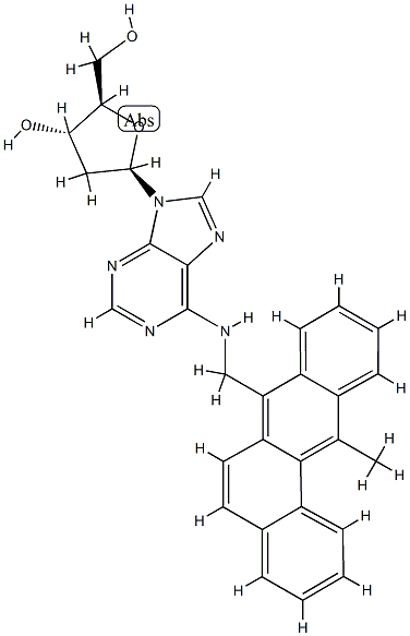 N(6)-(12-methylbenzanthracenyl-7-methyl)deoxyadenosine CAS#: 78493-10-4