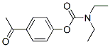 N,N-Diethylcarbamic acid p-acetylphenyl ester CAS#: 73747-43-0