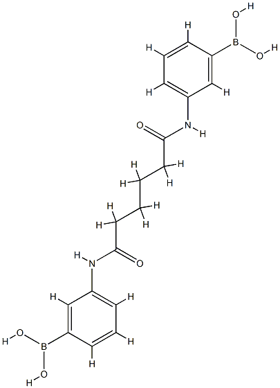 N,N'-bis(3-(dihydroxylborylbenzene))adipamide CAS#: 75806-95-0