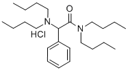 N,N-dibutyl-2-(dibutylamino)-2-phenyl-acetamide hydrochloride CAS#: 73664-39-8