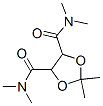 N,N,N',N',2,2-Hexamethyl-1,3-dioxolane-4,5-dicarboxamide CAS#: 74752-95-7