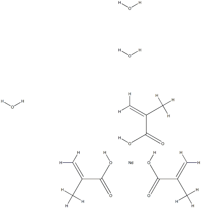 Neodymium methacrylate, trihydrated CAS#: 79718-21-1