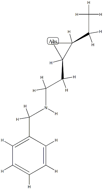 Oxiraneethanamine,3-ethyl-N-(phenylmethyl)-,(2R,3S)-rel-(9CI) CAS#: 795280-56-7