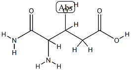 Pentonic acid, 4,5-diamino-2,4,5-trideoxy-5-oxo- (9CI) CAS#: 76376-69-7