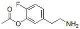 Phenol, 5-(2-aminoethyl)-2-fluoro-, acetate (ester) (9CI) CAS#: 778552-63-9