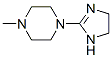 Piperazine, 1-(4,5-dihydro-1H-imidazol-2-yl)-4-methyl- (9CI) CAS#: 732204-71-6