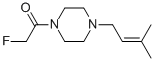 Piperazine, 1-(fluoroacetyl)-4-(3-methyl-2-butenyl)- (9CI) CAS#: 76825-94-0