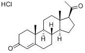 Pregn-4-ene-3,20-dione hydrochloride CAS#: 73489-90-4