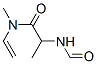 Propanamide, N-ethenyl-2-(formylamino)-N-methyl- (9CI) CAS#: 741671-86-3