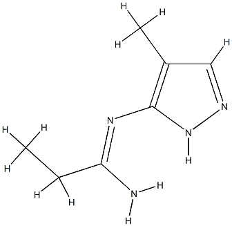 Propanimidamide,N-(4-methyl-1H-pyrazol-3-yl)-(9CI) CAS#: 767259-77-8