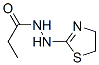 Propanoic acid, 2-(4,5-dihydro-2-thiazolyl)hydrazide CAS#: 774485-75-5