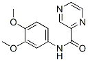 Pyrazinecarboxamide, N-(3,4-dimethoxyphenyl)- (9CI) CAS#: 717868-49-0