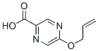 Pyrazinecarboxylic acid, 5-(2-propenyloxy)- (9CI) CAS#: 734532-95-7