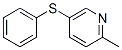 Pyridine, 2-methyl-5-(phenylthio)- (9CI) CAS#: 779979-90-7