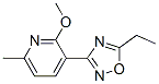 Pyridine, 3-(5-ethyl-1,2,4-oxadiazol-3-yl)-2-methoxy-6-methyl- (9CI) CAS#: 797770-41-3