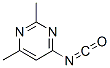 Pyrimidine, 4-isocyanato-2,6-dimethyl- (9CI) CAS#: 72975-47-4