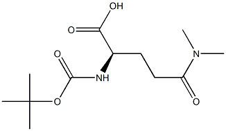 (R)-2-((TERT-BUTOXYCARBONYL)AMINO)-5-(DIMETHYLAMINO)-5-OXOPENTANOIC ACID CAS#: 721927-50-0