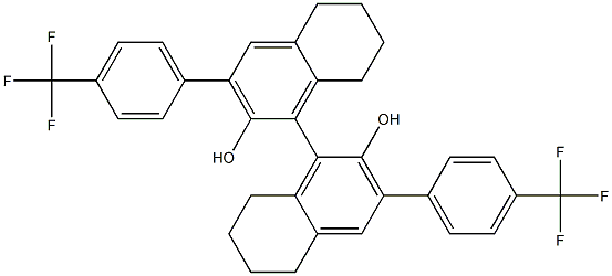 R-3,3'-bis[4-(trifluoroMethyl)phenyl]-5,5',6,6',7,7',8,8'-octahydro-[1,1'-Binaphthalene]-2,2'-diol CAS#: 791616-69-8