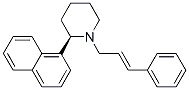 (R-(E))-2-(1-Naphthalenyl)-1-(3-phenyl-2-propenyl)piperidine CAS#: 77184-03-3