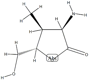 Ribonic acid, 2-amino-2,3-dideoxy-3-methyl-, gamma-lactone (9CI) CAS#: 756430-26-9