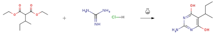 Route of Synthesis (ROS) of DIETHYL SEC-BUTYLMALONATE CAS 83-27-2