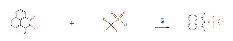 Route of Synthesis (ROS) of N-HYDROXYNAPHTHALIMIDE TRIFLATE 99+% CAS# 85342-62-7