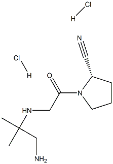 (S)-1-(2-(1-aMino-2-Methylpropan-2-ylaMino)acetyl)pyrrolidine-2-carbonitrile dihydrochloride (AMino pyrrolidine) CAS#: 739364-93-3