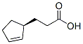 (S)-2-Cyclopentene-1-propionic acid CAS#: 75088-31-2