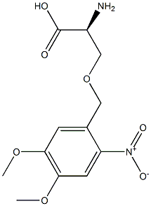 (S)-2-aMino-3-(4,5-diMethoxy-2-nitrobenzyloxy)propanoic acid CAS#: 780009-55-4