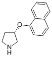S-3-(1-NAPHTHALENYLOXY)-PYRROLIDINE CAS#: 760929-11-1