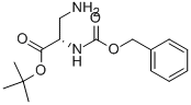 (S)-3-AMINO-2-CBZ-AMINO-PROPIONIC ACID TERT-BUTYL ESTER CAS#: 77215-55-5