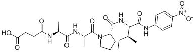 SUC-ALA-ALA-PRO-ILE-PNA CAS#: 72682-77-0