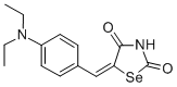 Selenazolidine-2,4-dione, 5-((4-diethylaminophenyl)methylene)- CAS#: 77144-00-4