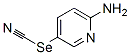 Selenocyanic acid, 6-amino-3-pyridinyl ester (9CI) CAS#: 77404-69-4