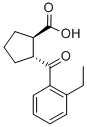 TRANS-2-(2-ETHYLBENZOYL)CYCLOPENTANE-1-CARBOXYLIC ACID CAS#: 733740-93-7