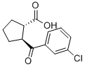 TRANS-2-(3-CHLOROBENZOYL)CYCLOPENTANE-1-CARBOXYLIC ACID CAS#: 733741-00-9