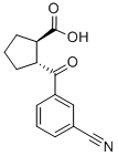 TRANS-2-(3-CYANOBENZOYL)CYCLOPENTANE-1-CARBOXYLIC ACID CAS#: 733740-86-8