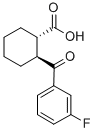 TRANS-2-(3-FLUOROBENZOYL)CYCLOHEXANE-1-CARBOXYLIC ACID CAS#: 733742-79-5