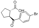 TRANS-2-(4-BROMOBENZOYL)CYCLOPENTANE-1-CARBOXYLIC ACID CAS#: 733740-98-2