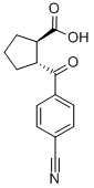 TRANS-2-(4-CYANOBENZOYL)CYCLOPENTANE-1-CARBOXYLIC ACID CAS#: 733740-87-9