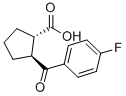 TRANS-2-(4-FLUOROBENZOYL)CYCLOPENTANE-1-CARBOXYLIC ACID CAS#: 733741-06-5