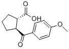 TRANS-2-(4-METHOXYBENZOYL)CYCLOPENTANE-1-CARBOXYLIC ACID CAS#: 733740-84-6