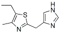 Thiazole, 5-ethyl-2-(1H-imidazol-4-ylmethyl)-4-methyl- (9CI) CAS#: 713487-38-8