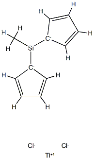 Titanium, dichloro(methylsilylenedi-pi-cyclopentadienyl)- CAS#: 79269-75-3